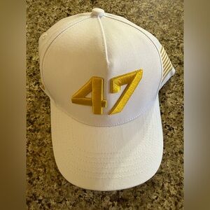 “47” Cap from legendary Charlie Kirk Turning Point USA